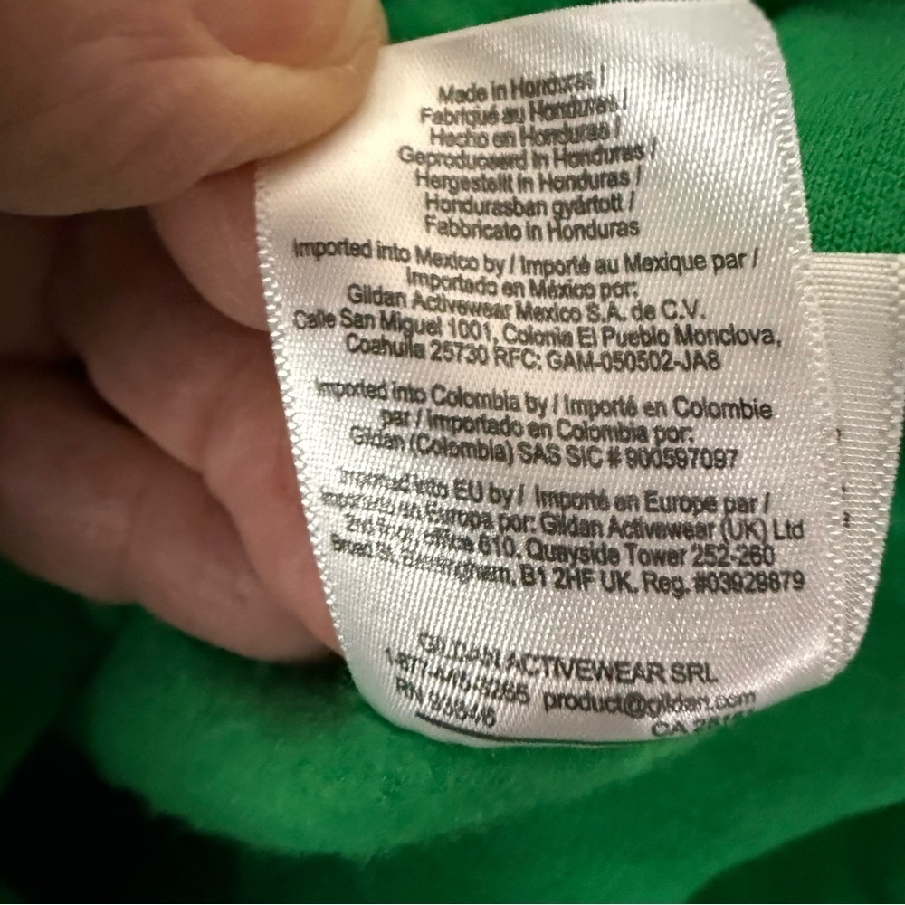 Silver Dollar City Hoodie Gildan Heavy Blend Green Branson MO Women’s Size Large - Picture 6 of 11
